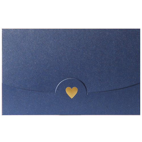 Small greeting cards, envelopes, card sets, bronzing love special paper envelopes, Western-style color small envelopes, pearlescent paper envelopes