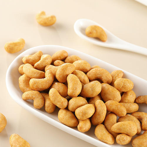 Kefan Charcoal Roasted Cashews 500g Nuts Dried Fruits Snacks Wholesale