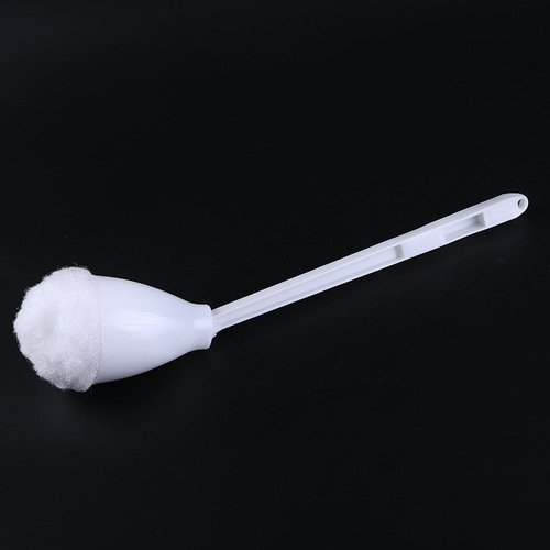 Wash the toilet brush without dead corners, squeeze water, cotton brush, toilet soft-bristled cleaning brush, toilet brush with long handle to remove dead corners