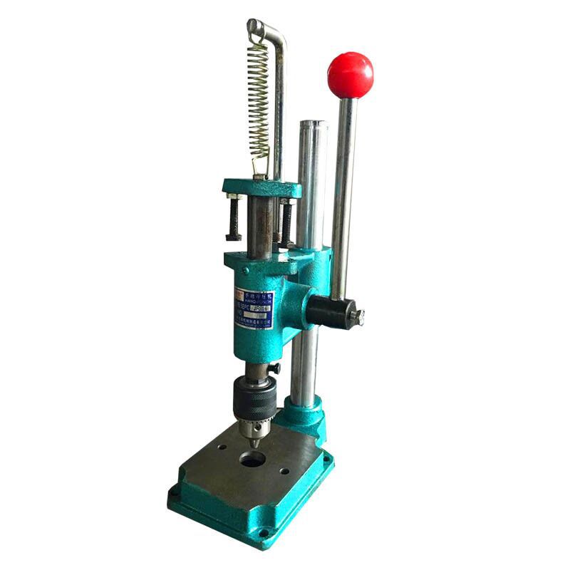 Lingzhe cutting leather stress punching machine Handan punching manual punching machine 4