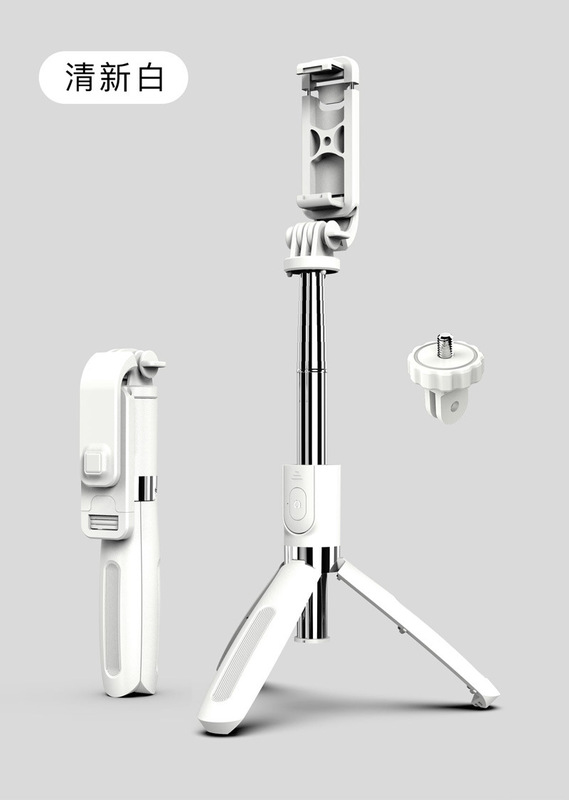 新型l 02ブルートゥース生放送三脚自撮り棒リモコン一体1メートル長oproカメラ通用写真神器|undefined