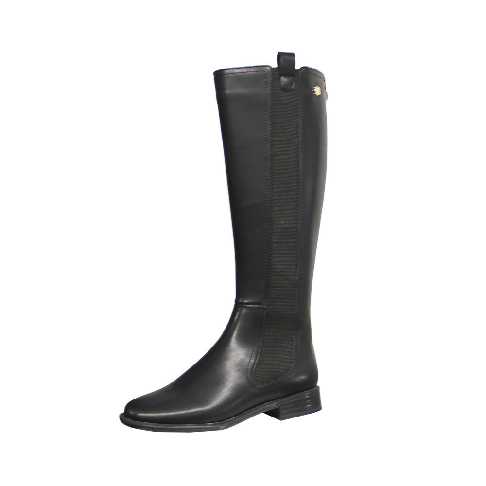 Botas Altas de Caballero para Mujer de Cuero Sintético Resistente al Desgaste para Uso Diario