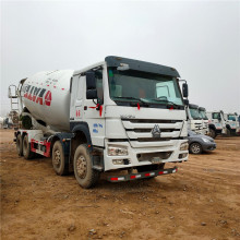 重汽豪沃12方混凝土搅拌车价格 10方水泥罐车湖北搅拌车厂家