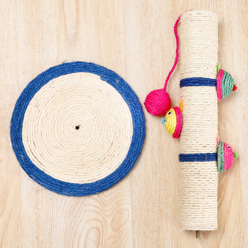 Manufacturer wholesale Pipitao cat toys crazy cat climbing column sisal clown multi-head column cat climbing frame