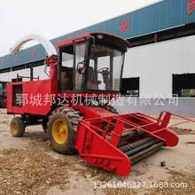 厂家加工青储机大型青储收割机报价大型牧草玉米秸秆收割机