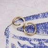 DIY jewelry accessories material pure copper 簪 簪 簪 璎 headwear earrings copper ring opening circle (1) A908