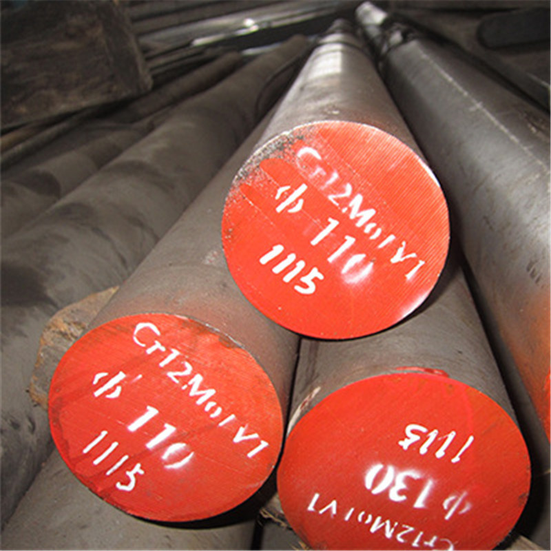现货供应 Cr12Mo1V1高碳高铬合金钢圆棒Cr12Mo1V1冷作模具钢圆钢
