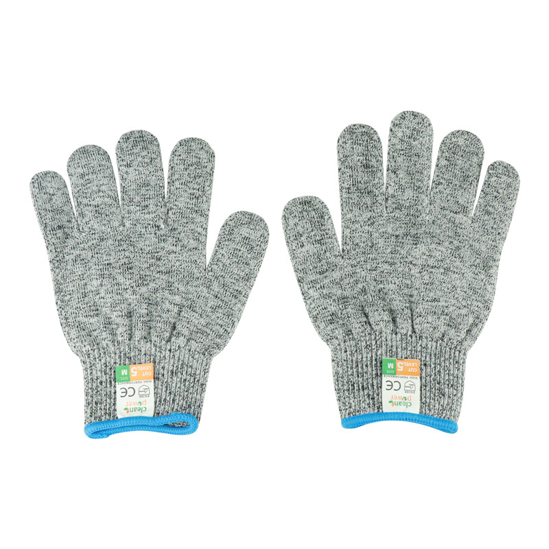 Puro de acero de corte de alambre anti-corte de metal guantes de acero inoxidable anti-corte de alambre de acero inoxidable guantes anti-corte