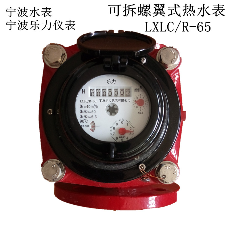 可拆卸螺翼式干式热水水表LXLC/R-50-200