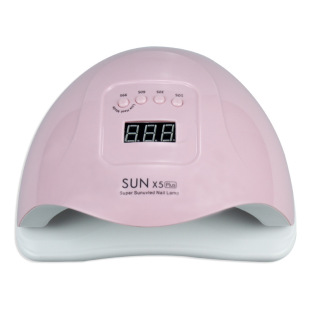 New 80W nail phototherapy machine LED light quick-drying nail lamp SUN X5plus induction nail baking lamp dryer