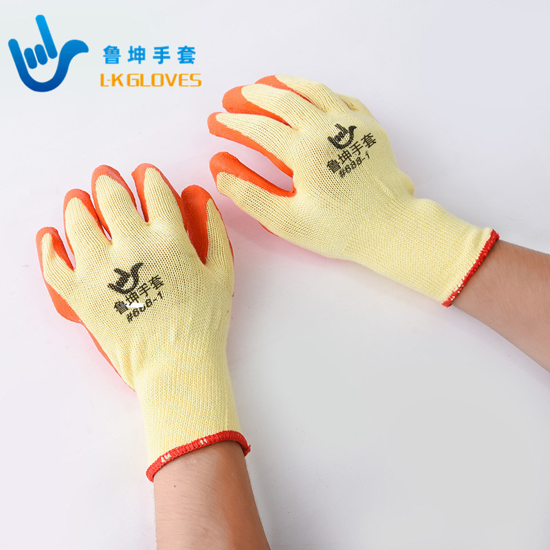 劳保浸胶手套劳保用品生产 花园手套劳保用品生产厂家劳保手套