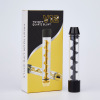 Spiral pipe Dry dried PIPE atomizer V12 Glass Twisty Blunt Dry Herb Pipe