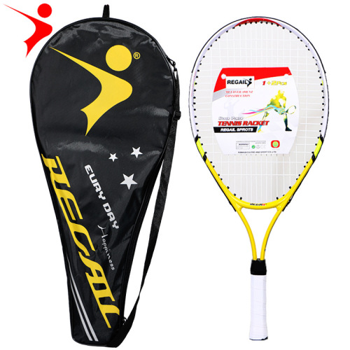 Regail 9991 tennis racket 23-inch children's tennis racket WQP youth aluminum alloy tennis racket available in multiple colors