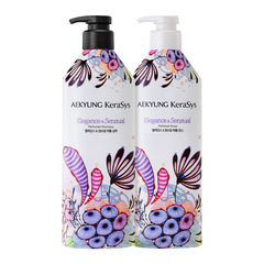 South Korea imported general trade Aijing shampoo 600ml long-lasting popular improvement of frizz silicone-free shampoo