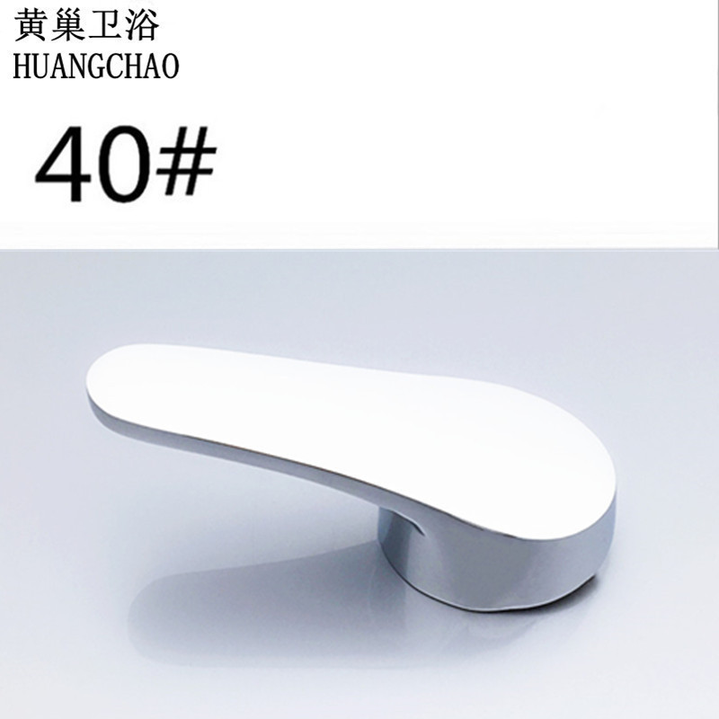 Silo Handle Zinc Alloy Faucet Handle Commonly Used 40mm Valve Core Chrome Plated Durable Silo Handle Zinc Alloy Faucet Handle Commonly Used 40mm Valve Core Chrome Plated Durable