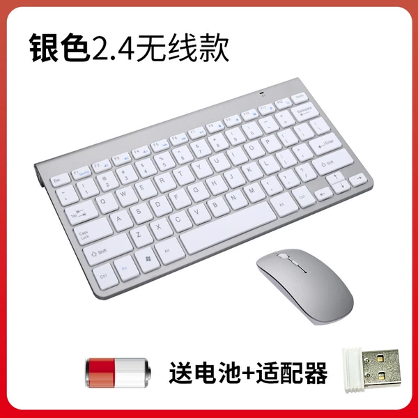 Silver Key Mouse Set