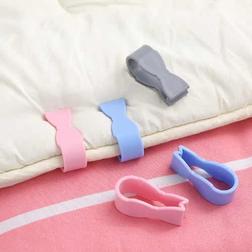 6 pack quilt holder household quilt cover holder safe needleless anti-slip clip sheet buckle wholesale
