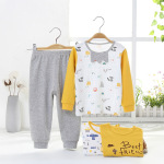 清仓 婴儿分体保暖内衣打底衣儿童内衣纯棉a类冬季宝宝秋衣套装