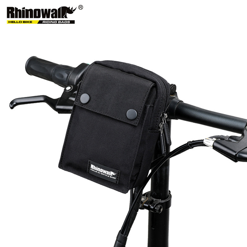 RHINOWALK Rhino Bicycle Handlebar Bag Multifunctional Storage Small Bag Water-repellent Clutch Tool Bag RHINOWALK Rhino Bicycle Handlebar Bag Multifunctional Storage Small Bag Water-repellent Clutch Tool Bag