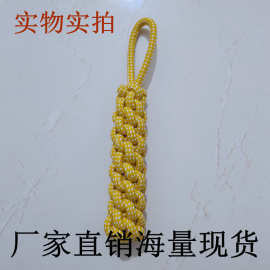 苍南厂家批发手拉玉米棒绳耐咬结玩具 宠物耐咬玩具 重130克