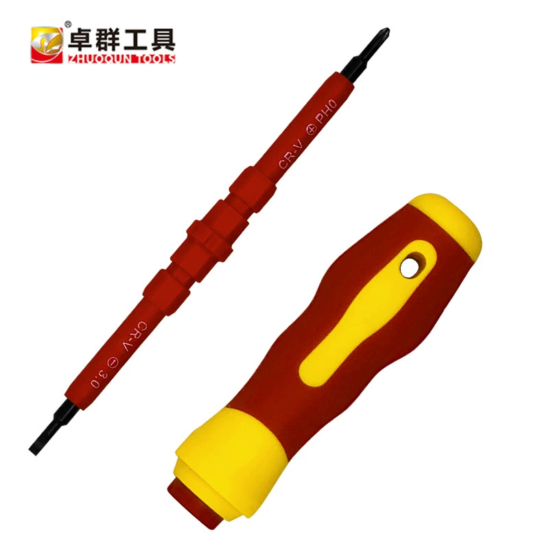 8-in-1 screwdriver set for electricians, dual-purpose chromium vanadium steel insulated home office repair tool set