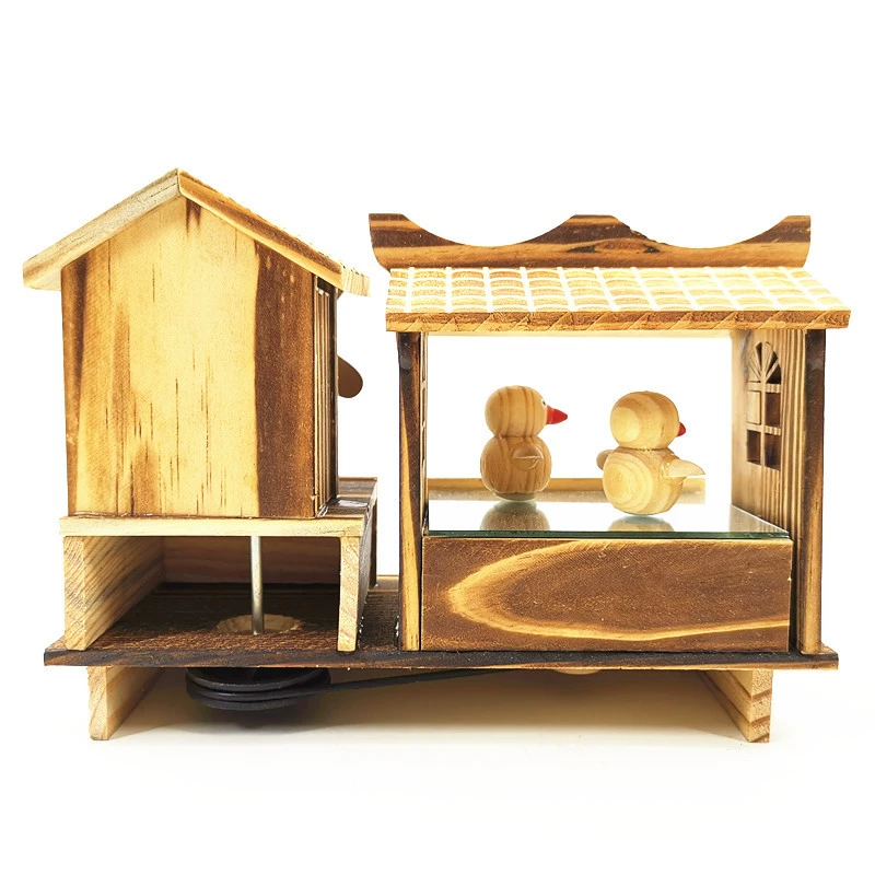 Деревянная танцующая музыкальная ветряная мельница игрушка, Resin декор, прямые продажи от завода