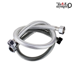 Chumu bathroom basin faucet double-headed pipe 304 stainless steel braided metal EPDM inner pipe water inlet hose