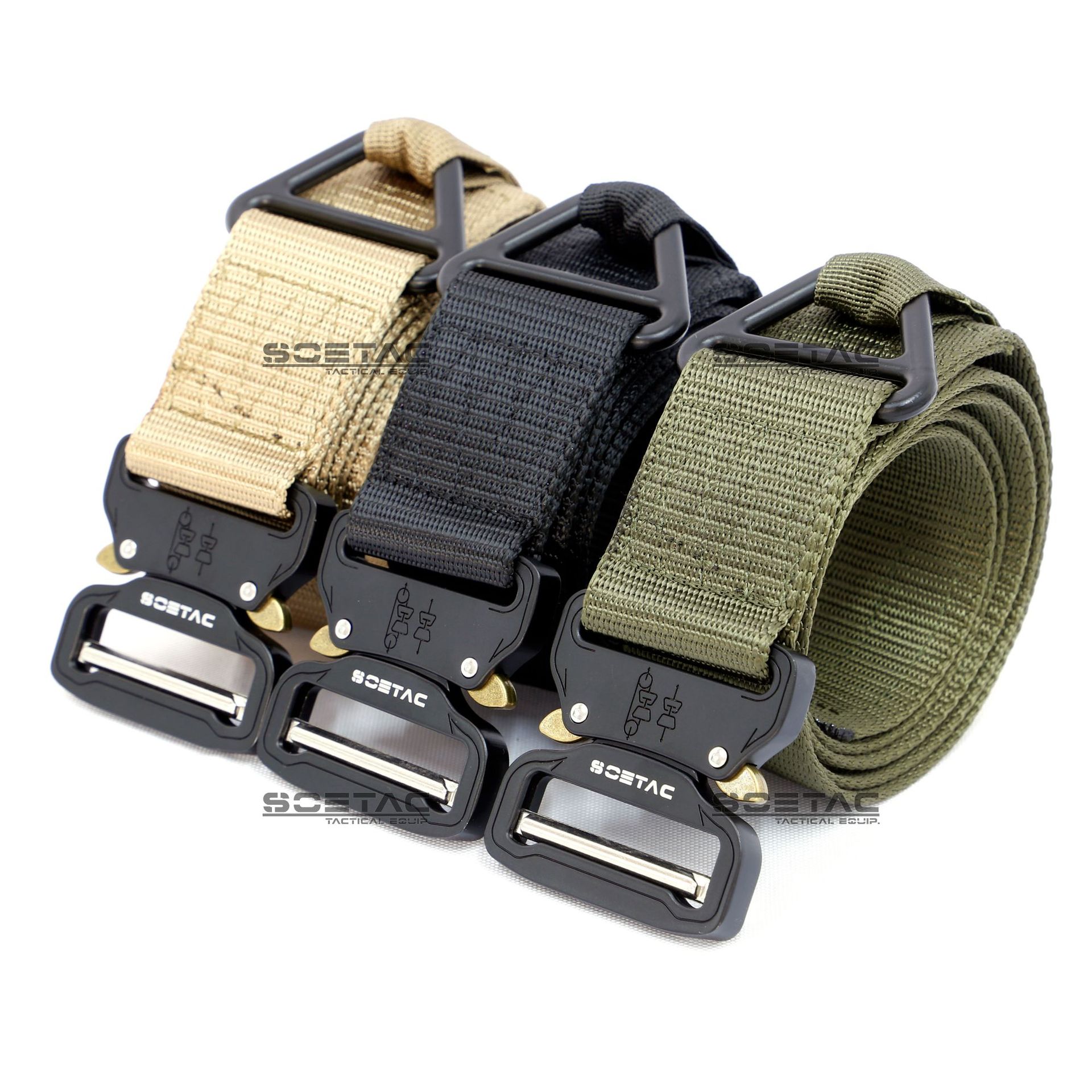 Cobra hebilla cinturón táctico cinturón de ventilador militar de los hombres nylon multifuncional cinturón de entrenamiento al aire libre hebilla de cinturón de liberación rápida