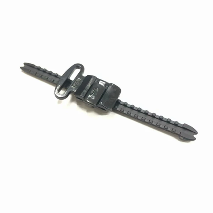 Plastic train railed, 80mm
