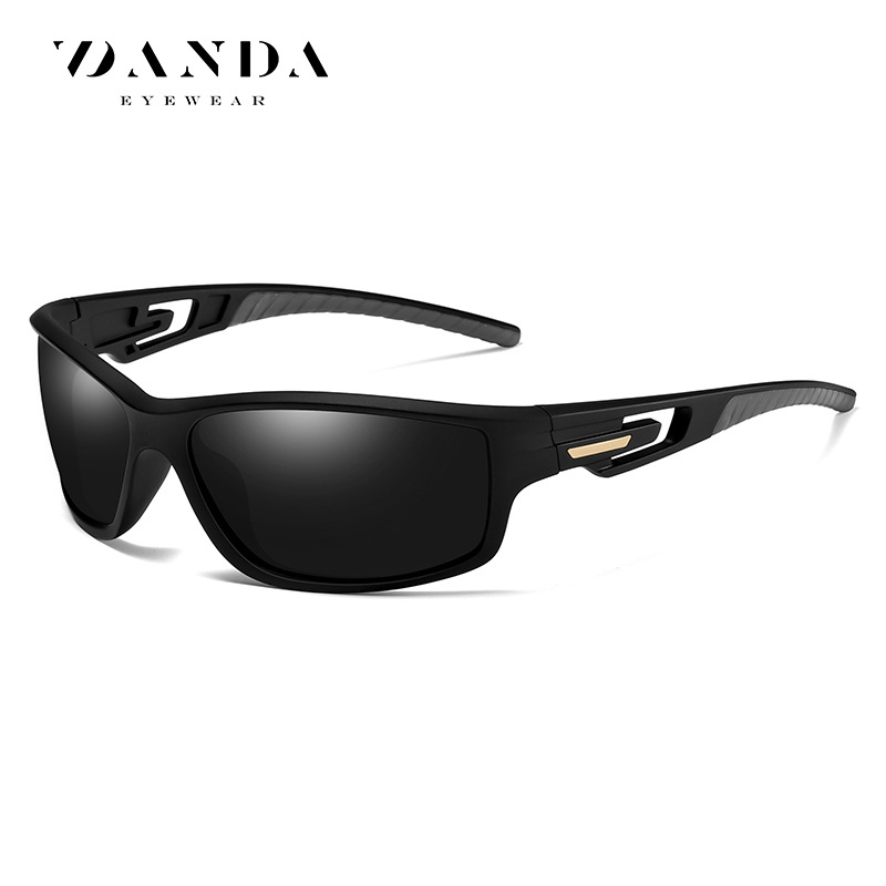 Nuevo AliExpress visión nocturna polarizada gafas de sol al aire libre gafas de montar secundaria inyección TR90 deportes conducción gafas de sol