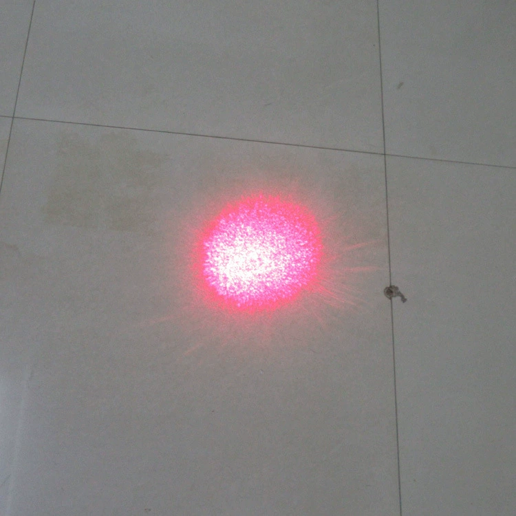 Solid circle homogenization effect 0.92 degree/1.46 degree/1.48 degree laser red light module scientific research experiment positioning
