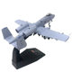 ns model1:100Thunderbolt lightning attack aircraft big shark mouth A- 10 fighter aircraft model