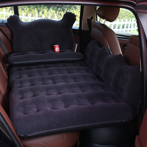 Car travel bed, SUV car suitable for cartoon folding in-car inflatable mattress bed, car inflatable bed Bymaocar