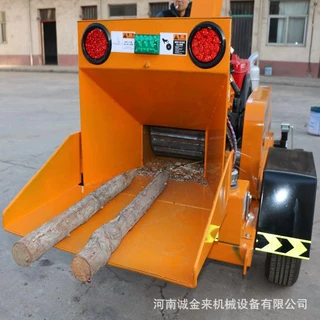 加工定制果园树枝粉碎机 多功能碎木机设备 园林用碎枝机电动