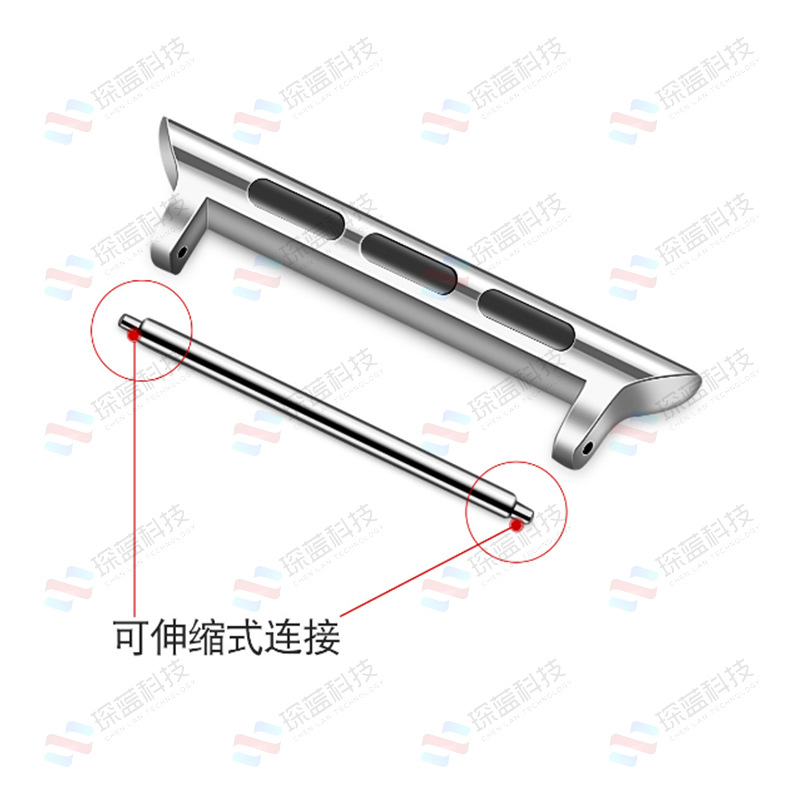 Producción DE LA FUENTE aplicable al conector universal de la correa del oído del conector de la correa de Apple Watch