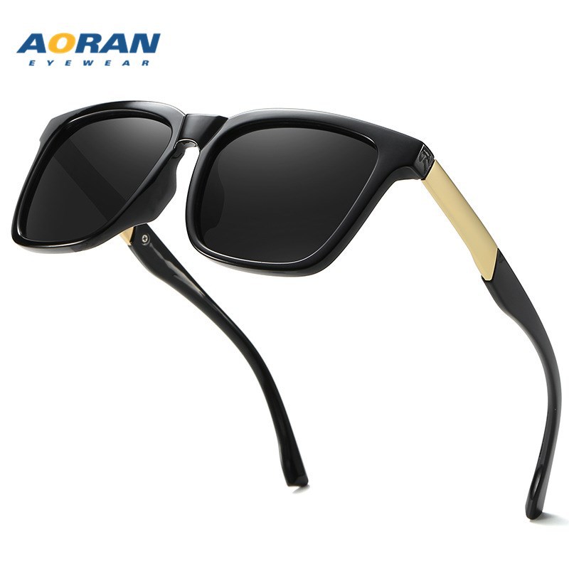Cross-border wholesale new sunglasses men's retro square sunglasses women's outdoor riding glasses polarized sunglasses