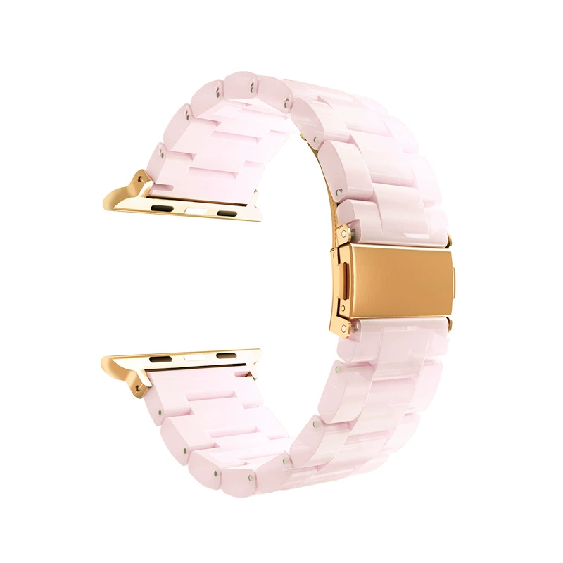Подходит для Apple Applewatch три-бижут strap смола ремешок для часов 38-40мм 42-44мм кросс-границы популярная модель