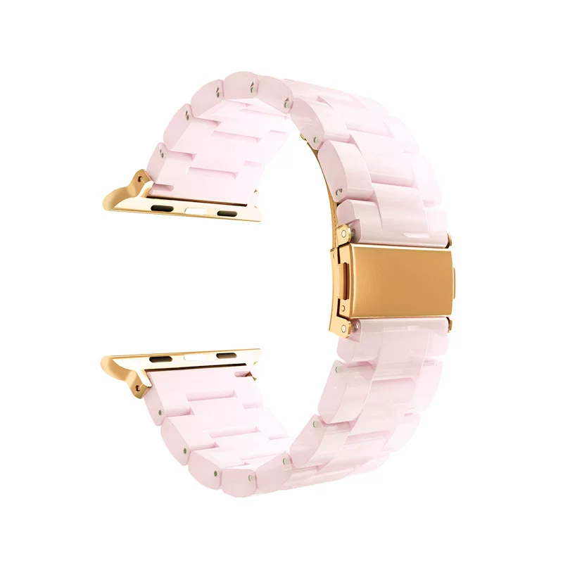 Подходит для Apple Applewatch три-бижут strap смола ремешок для часов 38-40мм 42-44мм кросс-границы популярная модель