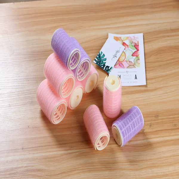 Manufacturer Wholesale Air Bangs Curling Tool Plastic Hair Curler Self-Adhesive Magic Hair Curler Lazy Curler for Figure-Eight Bangs
