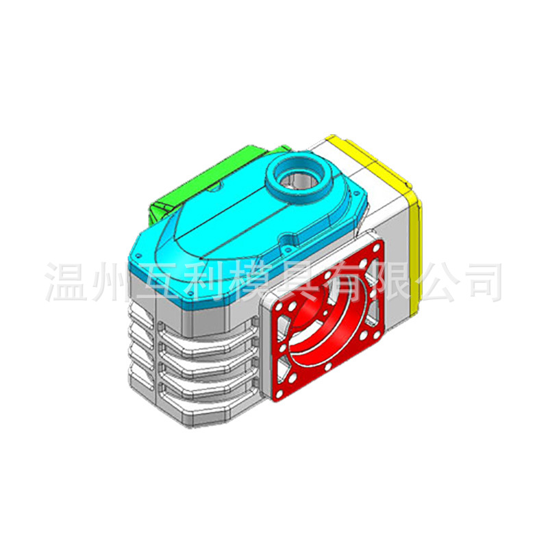互利模具制造 精小型电动执行器压铸模具加工 锌合金压铸模具