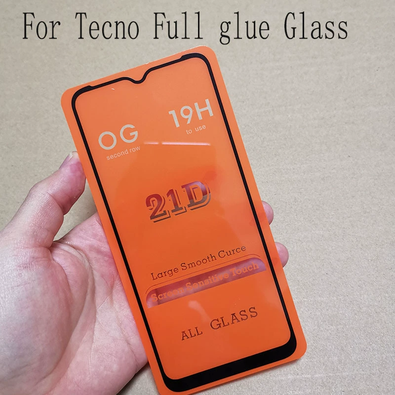 Для Tecno Spark Go 1S Pova 6 Pro 5G 21D стекло мобильное закаленное стекло