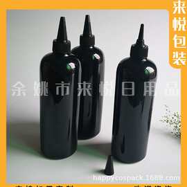 白色尖盖瓶480ml棕色油壶 药液瓶尖盖胶水瓶480ML透明尖盖香精瓶