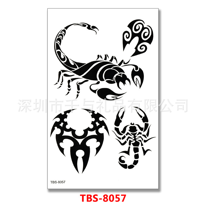 Fashionable tattoo stickers