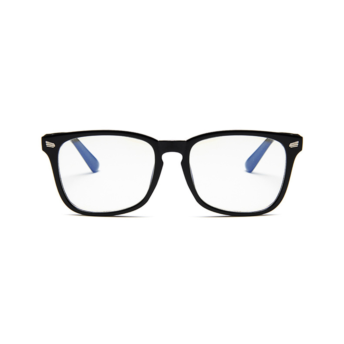 Las nuevas gafas planas de montura grande de estilo europeo y americano de Raine, gafas anti-luz azul, gafas cuadradas pequeñas con forma de ala, montura roja ligera. image 8