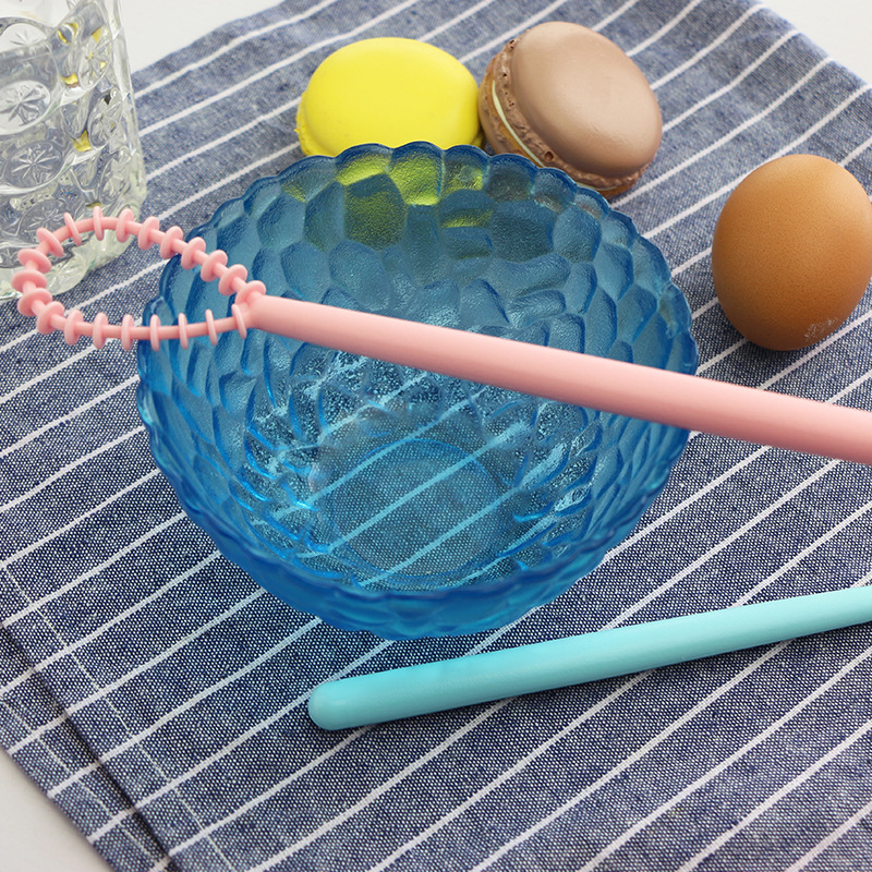 Ventas transfronterizas calientes de batida de miel cucharada de miel batidor de huevos polverizador de plástico gadgets de cocina creativos