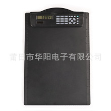 厂家批发A4夹板办公型计算器超薄多功能精准智能语音计算器