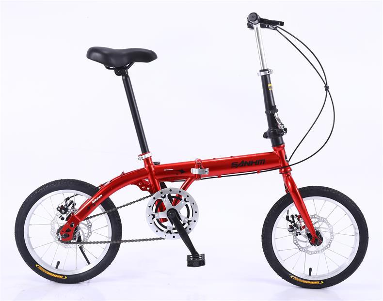 16-дюймовый односкоростной дисковый тормоз Красный