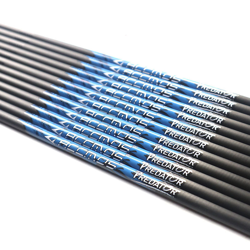 Pure Carbon Arrow Arrow Arrow 4.2/6.2 Inner Diameter Reflex Composite Multi-deflection Optional Diy Carbon Arrow Archery Supplies