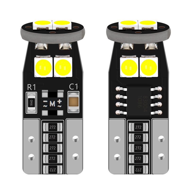 Venta caliente transfronteriza T10 lámpara de coche 6smd 3030 6 Lámpara de lectura de decodificación lámpara de ancho T10 lámpara de coche pequeña lámpara