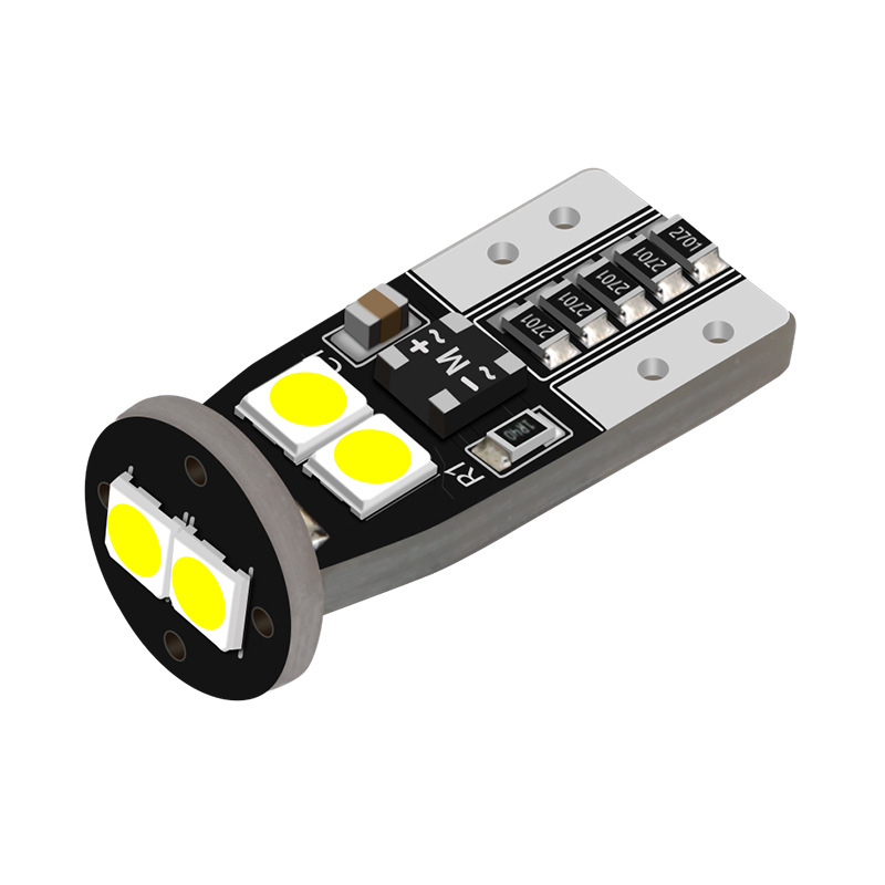 Venta caliente transfronteriza T10 lámpara de coche 6smd 3030 6 Lámpara de lectura de decodificación lámpara de ancho T10 lámpara de coche pequeña lámpara